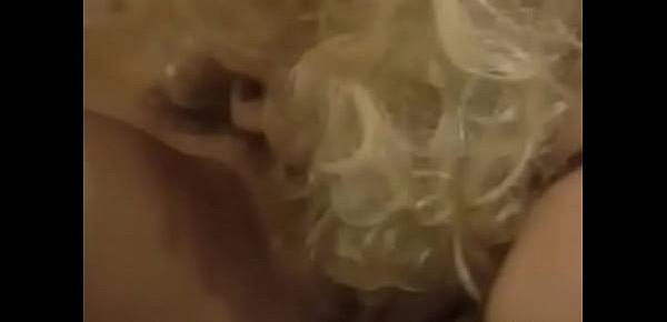  Vintage Blonde MILF Goes Cock Wild For Couple Doing It